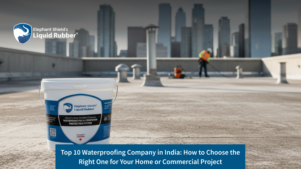 Top 10 Waterproofing Company in India: How to Choose the Right One for Your Home or Commercial Project