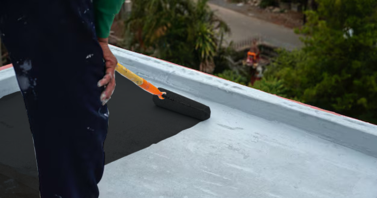 Waterproofing solution for roof